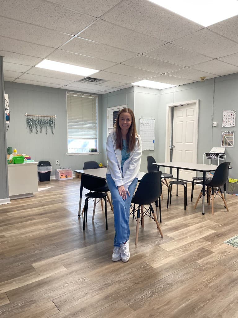 Small-group tutoring at the Growing Ready Learners center in Boerne